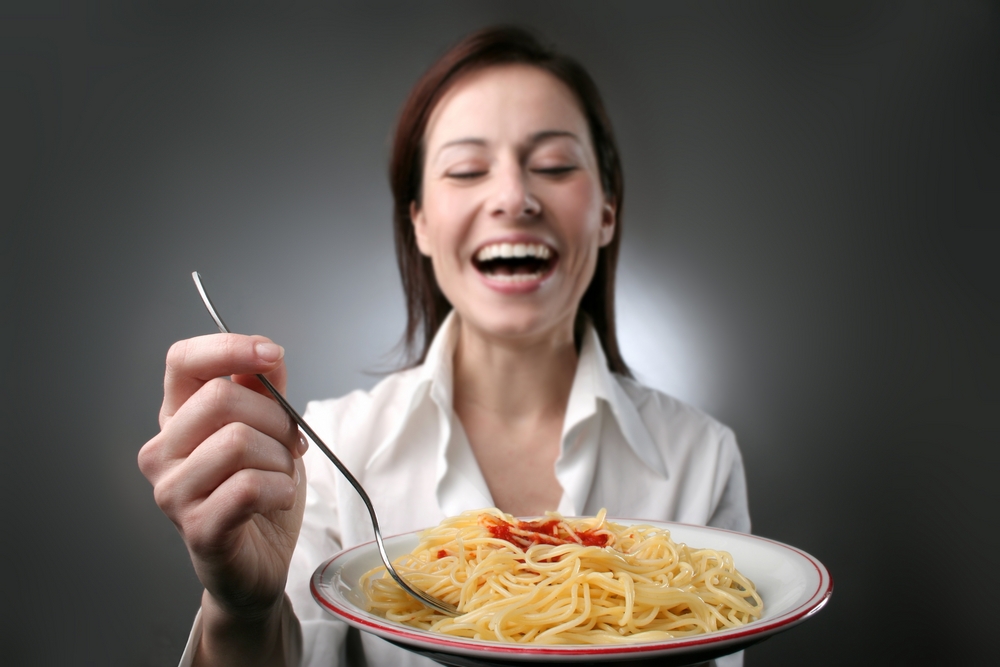 спагеті виделка