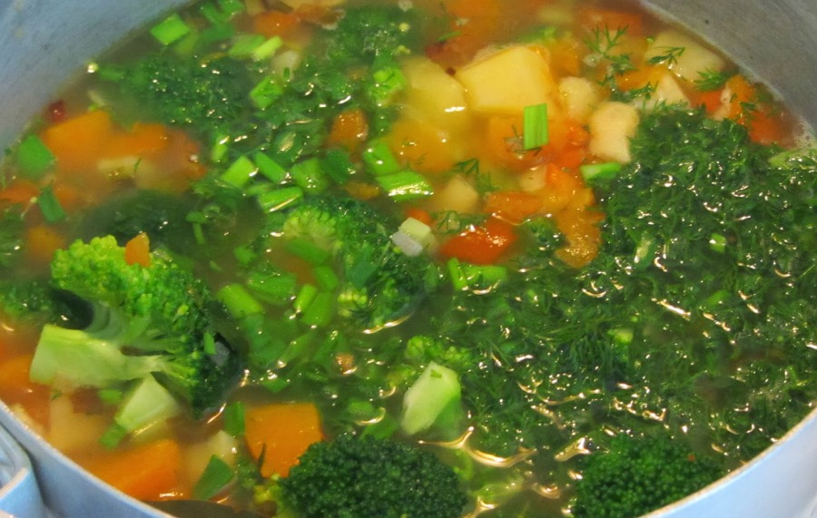 дієтичний суп із броколі