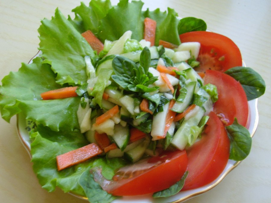 овочевий салат «будьте здорові»