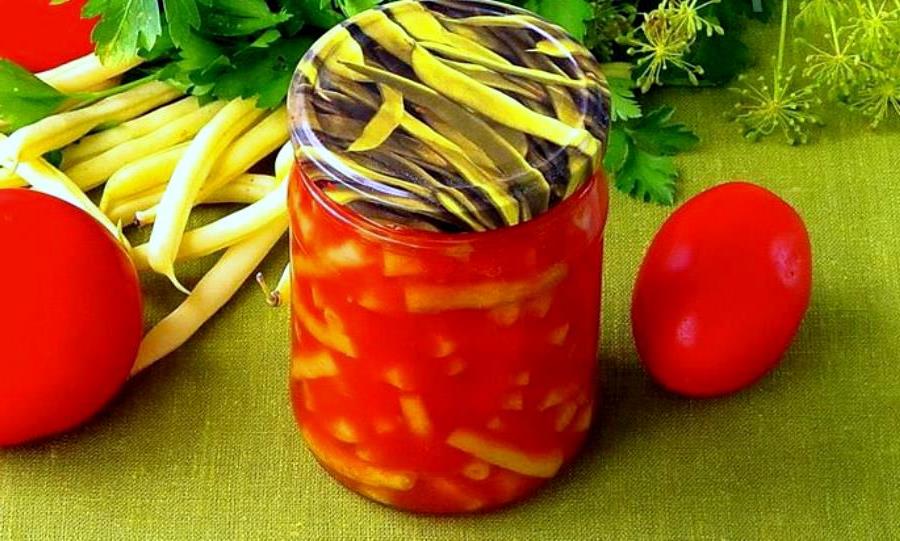 шпарагівка консервована в томатному соусі на зиму