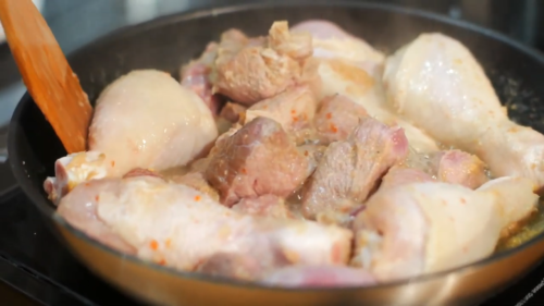 М'ясо в гострому соусі - африканська страва на Новий рік