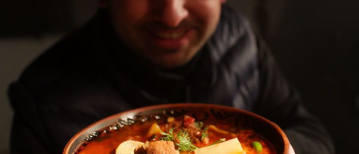Бограч — мадярський гуляш | Угорський суп в казані
